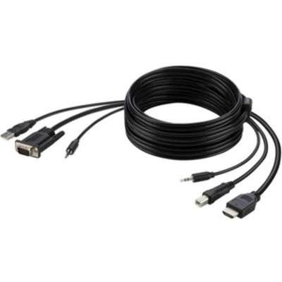 Belkin VGA HDMI USB Cable VGA HDMI MM USB A B 10｜RISO-SYA