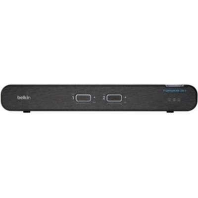 Belkin 2 Port 1 固定ディスク DP/HDMI Unvl SKVM with CAC PP4.0