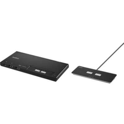 Belkin MDLR 2 Port 2-固定ディスク DP SKVM with Remote PP4.0