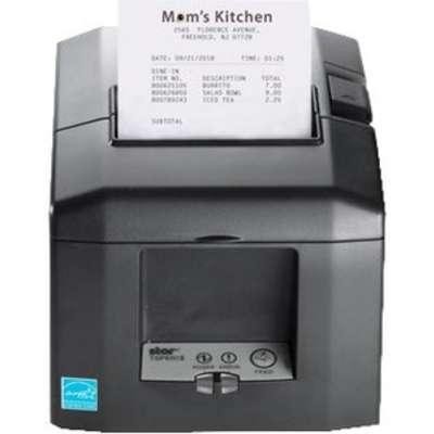 Star Micronics TSP650II Receipt Printer - Ethernet (ローカルエリアネットワーク), Thermal, Auo-Cutter (Gray)