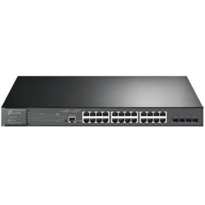 TP-LINK JetStream 28-Port Gigabit L2+ Managed Switch with 24-Port PoE+