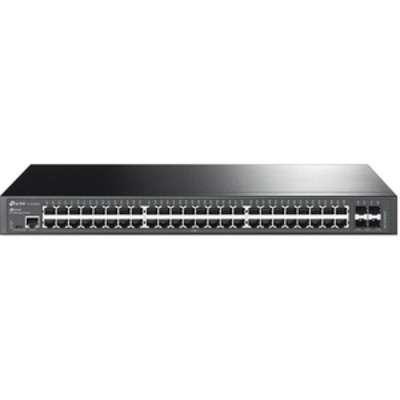 TP-LINK JetStream 48-Port Gigabit L2+ Managed Switch with 4 10GE SFP+ Slots｜RISO-SYA