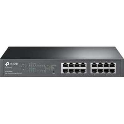 TP-LINK 16-Port Gigabit Easy Smart Switch with 8-Port PoE+