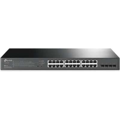 TP-LINK JetStream 28-Port Gigabit Smart Switch with 24-Port PoE+