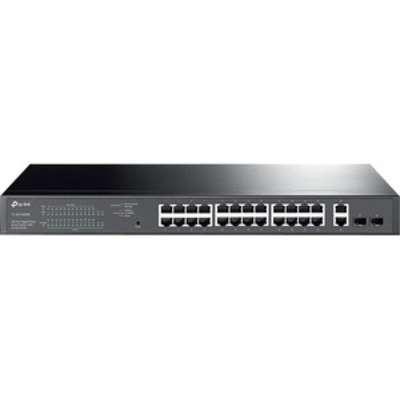 TP-LINK 28-Port Gigabit Easy Smart Switch with 24-Port PoE+