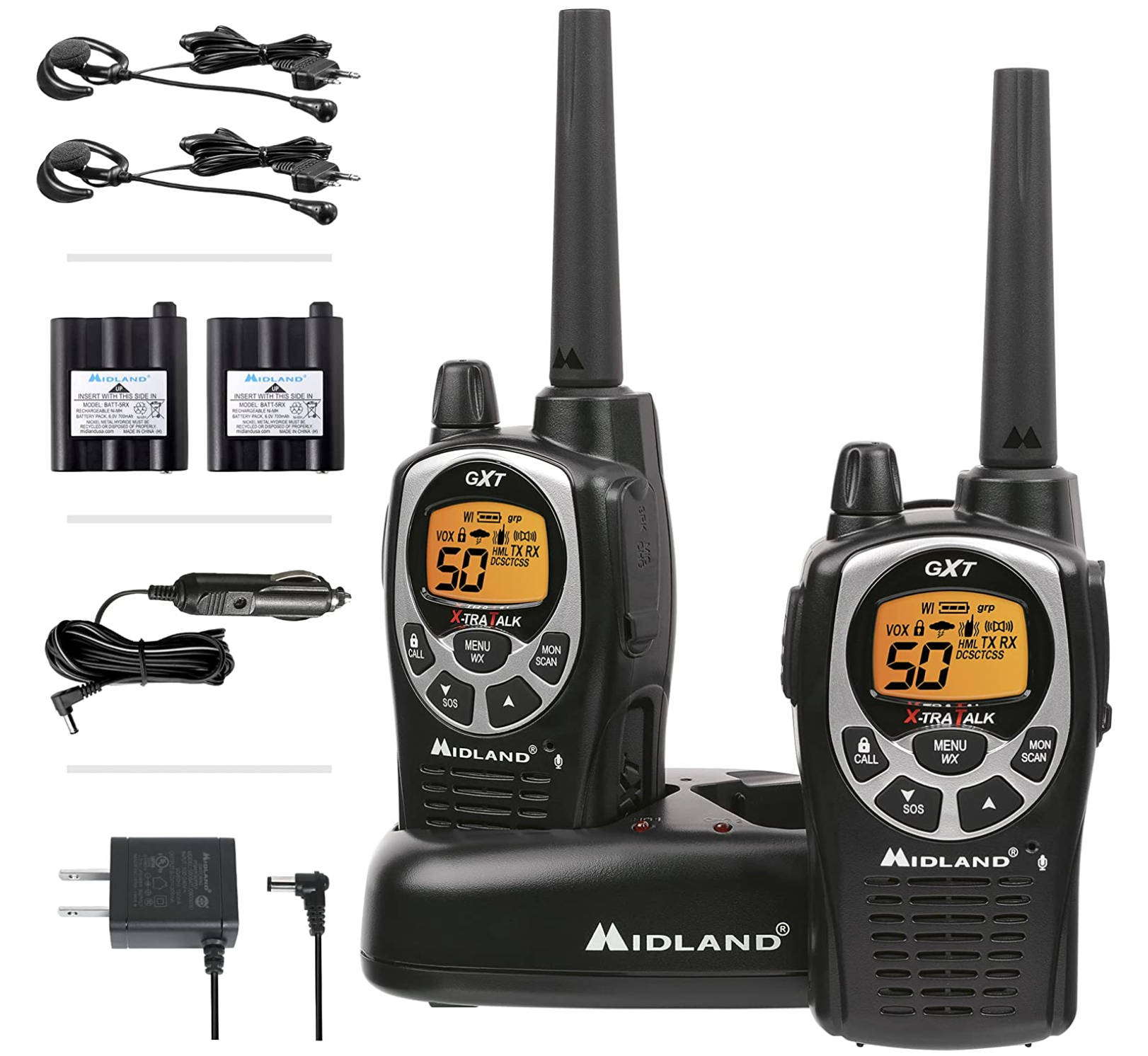 楽天市場】MIDLAND ミッドランド GXT1050VP4 2台 トランシーバー