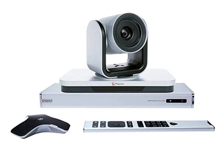 ポリコムTV会議システムGROUP310一式★新品予備マイク2個・ケーブル4本付 ポリコムTV会議システムGROUP310一式☆新品予備マイク2個