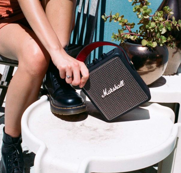 Marshall ワイヤレスポータブルスピーカー STOCKWELLII ブラック 連続