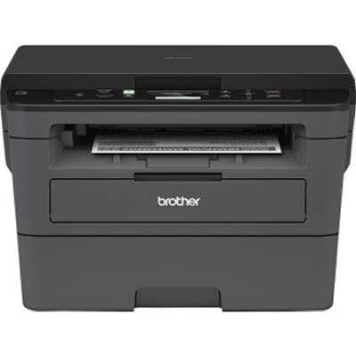 Brother HL-L2390DW Laser Printer with  Convenient Flatbed Copy \u0026 Scan and Wireless Printing スマートフォン・タブレット-ヘッドセット・イヤホンマイク