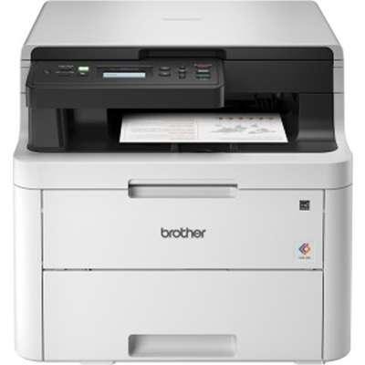 Brother Compact Digital Color Printer with  Convenient Flatbed Copy \u0026 Scan + Wireless \u0026 Duplex Printing