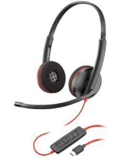 プラントロニクス Plantronics　Blackwire 3220 USB-A業務用ヘッドセット　メキシコ製｜RISO-SYA