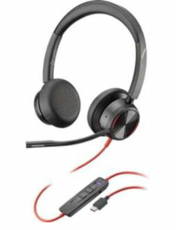 プラントロニクス Plantronics Blackwire 8225 USB-C御勤め用頭顱書き割り BW8225-M