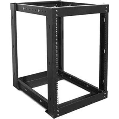 逃げ路品 iStarUSA Accessory Wor-1511 15U 4-Post 1100MM Open Frame Server Rack Brown Box ヘッドセット・イヤホンマイク-スマートフォン・タブレット