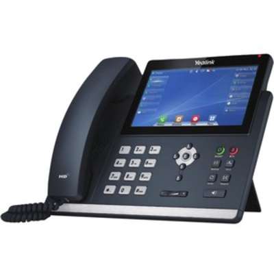 逃げ道品 Yealink IP Phone with Dual-Port Gigabit Ethernet 7 inch. Color LCD Dual
