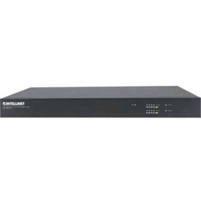 逃げ口品 Intellinet Eight Rear-Facing PoE+ Ports, IEEE 802.3AT Power Over Ethernet (PoE+), LAYER2+, Two 1 Gbe