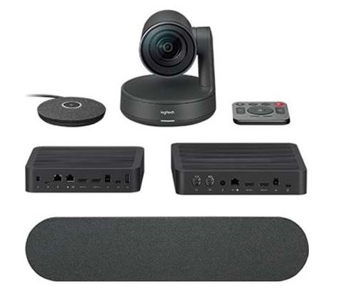 ロジテック  (ロジクール)Logitech Web写真機 Logitech Rally Plus スピーカーマイクポッドテーブルハブ 書き割り