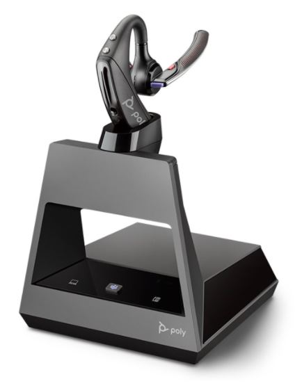 プラントロニクス ワイヤレスヘッドセット Voyager 4245 Office Poly Voyager 4245 Office Wireless Bluetooth Headset System