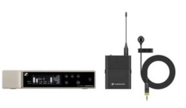 EPOS Digital Wireless Headmic Set. Incl (1) EW-D Em Digital 19 1/2 inch Single CH Recv, (1) EW-D SK