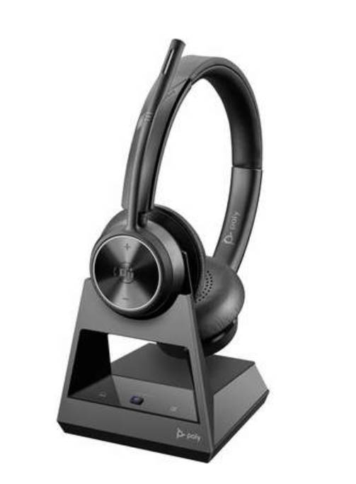最新生産物 Poly Savi 7320 Office  Stereo 両耳印字機、Microsoft Teams証明真似形、JDECT、ウルトラノイズキャンセリング、広広とした周波数帯域最大限度180m 電話を掛ける能力のある