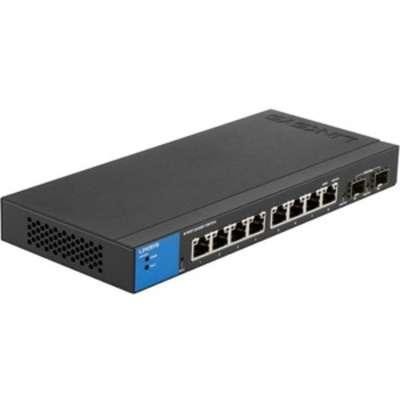 Linksys 8-Port Managed Gigabit Switch 2 1G SFP TAA｜RISO-SYA