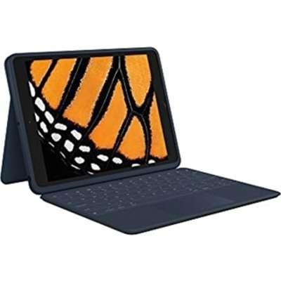 Logitech Rugged Combo 3 Touch Keyboard Case with Trackpad F/iPad 7G & 8G Blue|RISO-SYA