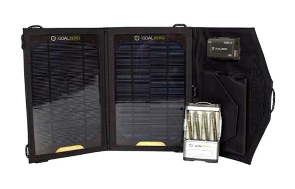 送料無料「単三 単3充電電池付」Goal Zero GUIDE 10 PLUS Kit ゴールゼロ社製 ガイド10プラス アドベンチャーキット ソーラー充電器|RISO-SYA