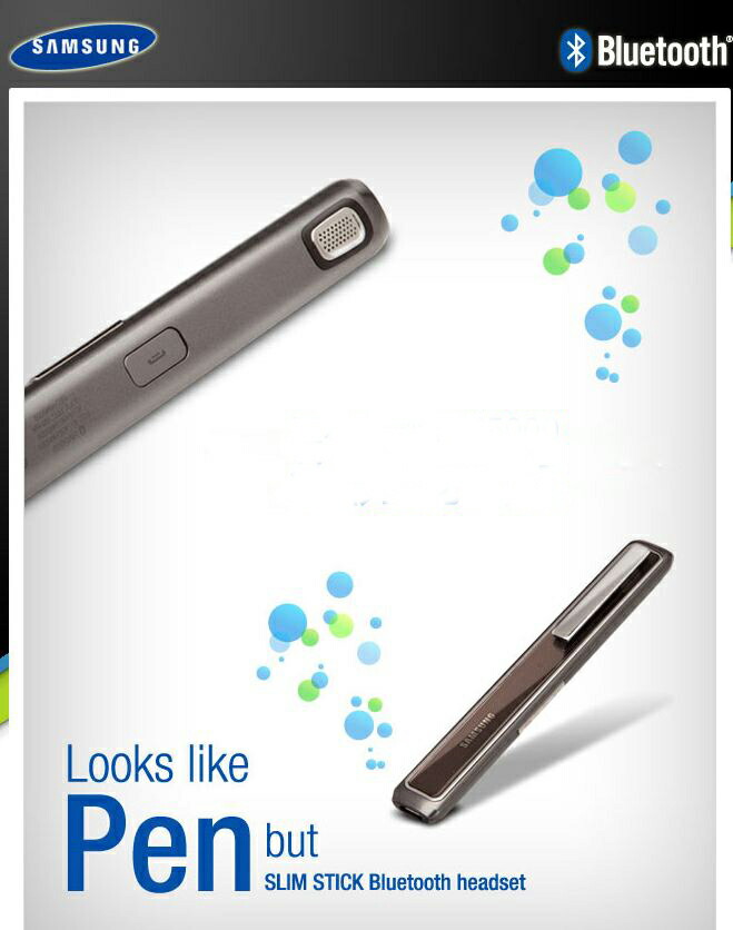Samsung HM5000  Bluetooth  無線電話上端仕掛ける