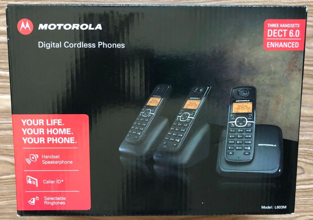 【楽天市場】MOTOROLA Digital cordless phone モトローラ コードレス 電話機 子機2台付き：RISOSYA