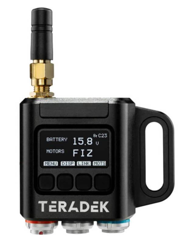 Teradek MDR.S パウダーコンパクト3チャンネルレンズコントロールレシーバー（Bluetooth積み上げる）