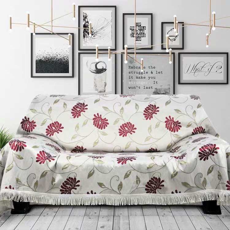 楽天市場】A040744ソファーカバー ソファーシーツ 3人掛け マルチ