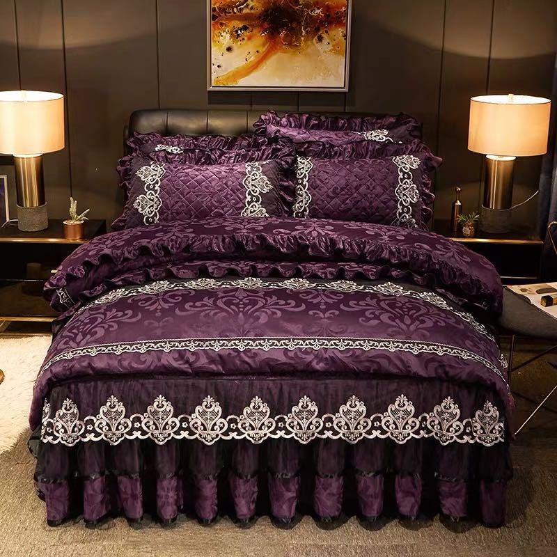 A01724 高級ワイドダブル ベッド用品4点セット 寝具 ボックスシーツ　枕カバー掛け布団カバー ベッドカバー 別サイズあり 高級ワイドダブル ベッド用品4点セット寝具 枕カバー掛け布団カバー