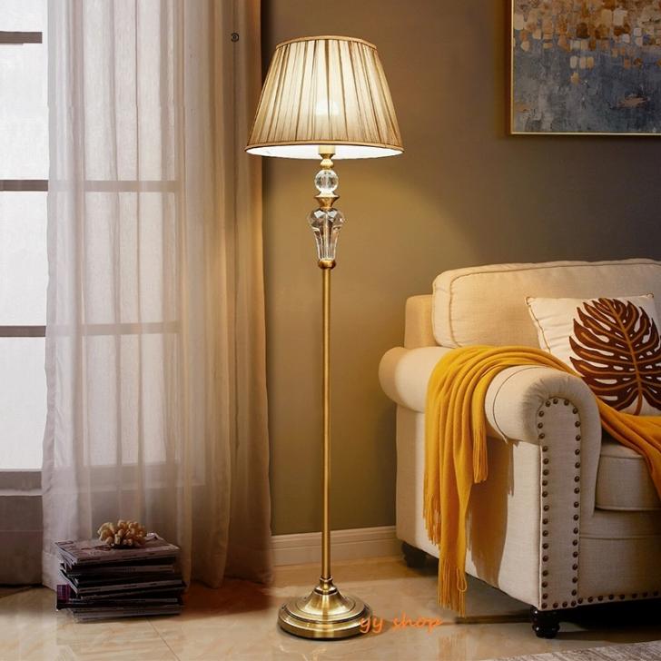 楽天市場】A0620220820FL141銅.水晶高級フロアスタンド スタンドライト