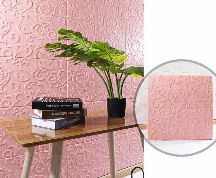 激安アウトレット高評価 50枚 壁紙 ピンク リタホーム 3d立体レンガ模様壁紙 汚い防止 防水 3d立体レンガ模様壁紙 店 生活をカラフル オシャレに カビ防止 汚い防止 Ws17 6背景壁 色選びます 壁紙