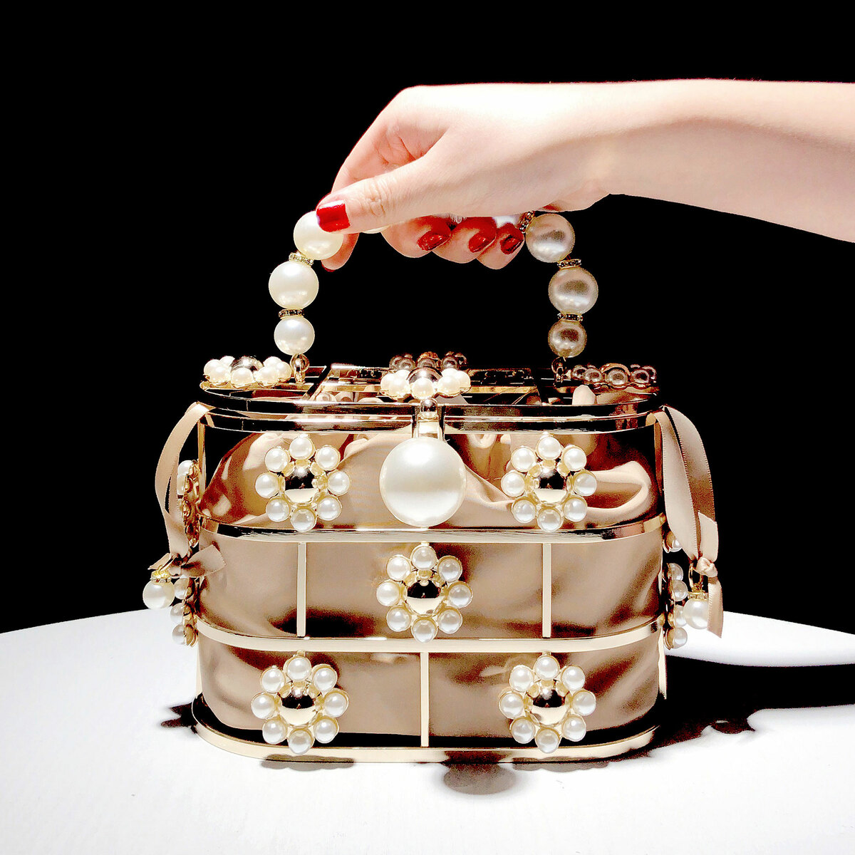 楽天市場】A052911O3レディース バッグ クリスタルショルダーバッグ