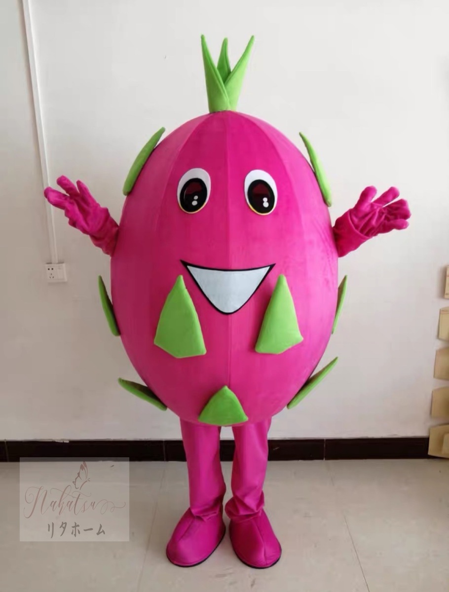 コスプレ衣装 大人用着ぐるみドラゴンフルーツキャラクター ハロウィン 仮装