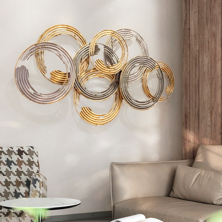 楽天市場】A002252WD135金属工芸品 アイアン 壁掛け 北欧調 高級感壁