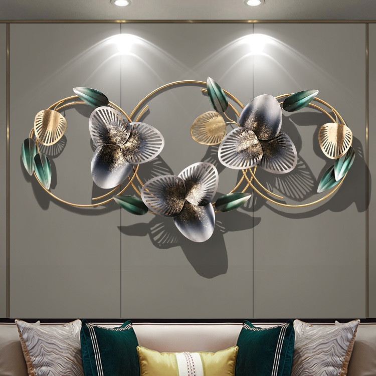 楽天市場】A002252WD135金属工芸品 アイアン 壁掛け 北欧調 高級