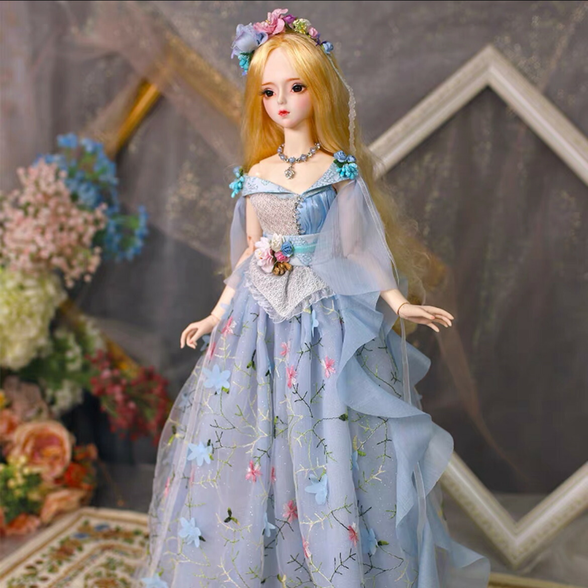 楽天市場】A051948プリンセスドール 60cm 人形本体 メイクアップ