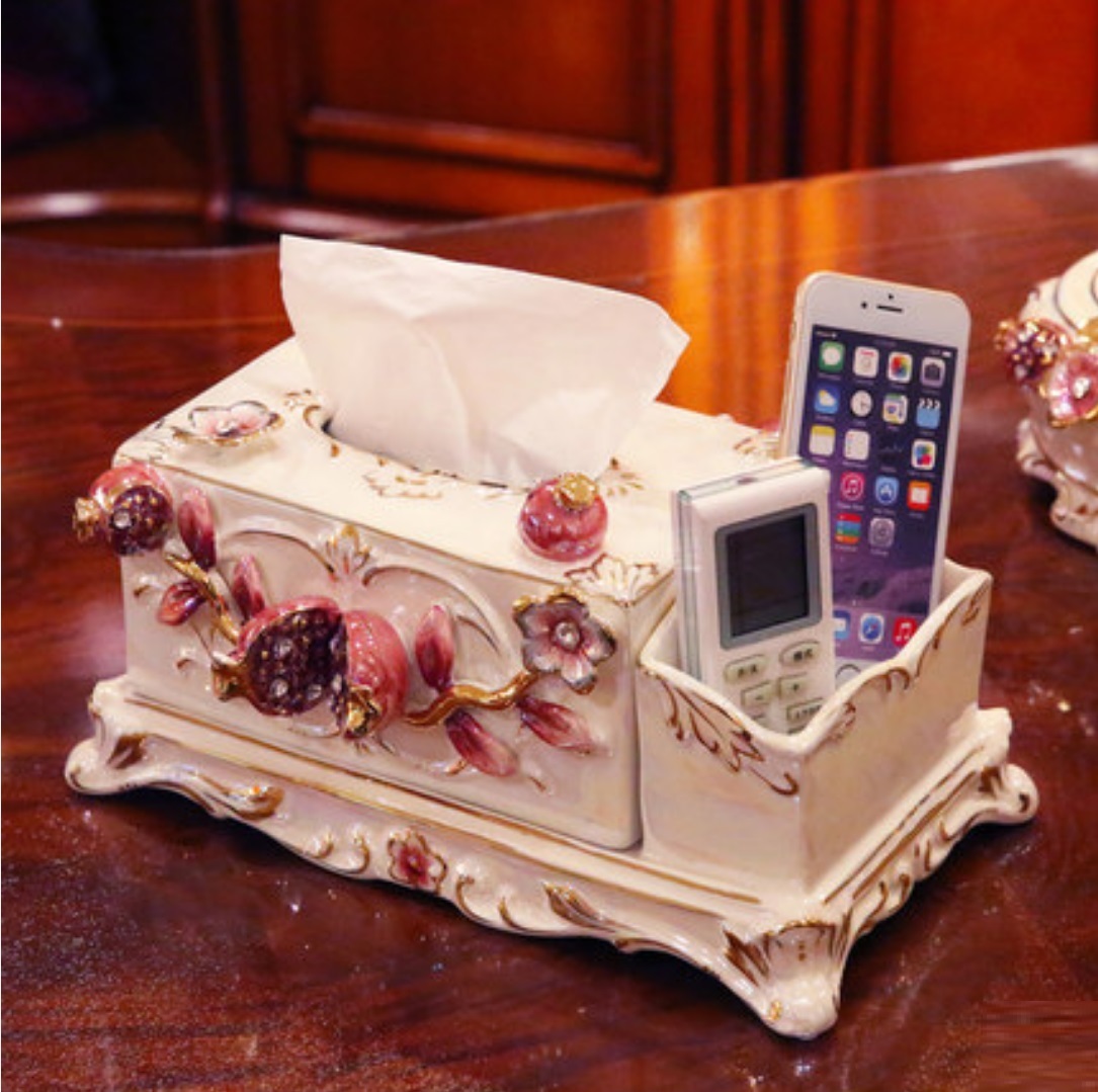 楽天市場】BYOKA【ビョーカ】Tissue Box Gold【送料無料】【レディース