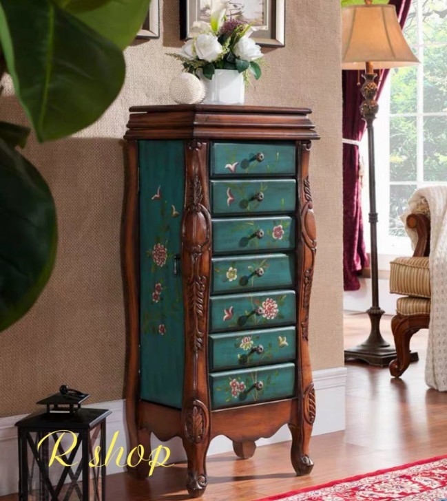 ロココ調　クラシック　アンティークジュエリーチェスト ロココアンティークチェスト | Laurent