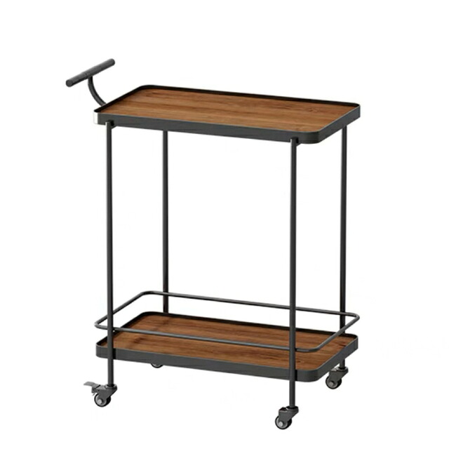 A018276カフェカート サイドテーブル .小物入れ.キッチンワゴン.カートワゴン|リタハウス 店