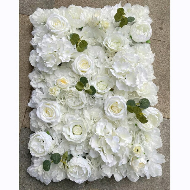 A018466造花インテリア 玄関壁飾り グリーン薔薇 壁掛けディスプレイ 人工植物 観葉植物｜リタハウス　店