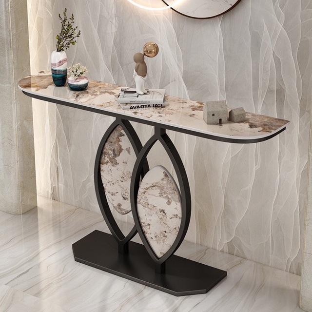 楽天市場】A002483ステンレス鋼製高級サイドテーブル ．コンソール