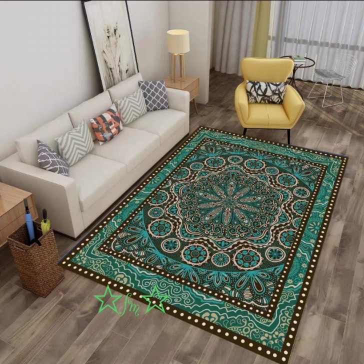 楽天市場】A009843ラグカーペット ラグマット 160x230cm ホット