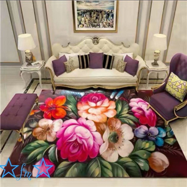 A008609ラグカーペット ラグマット 160x230cm ホットカーペット対応 玄関マット サイズオーダー可能｜リタハウス　店