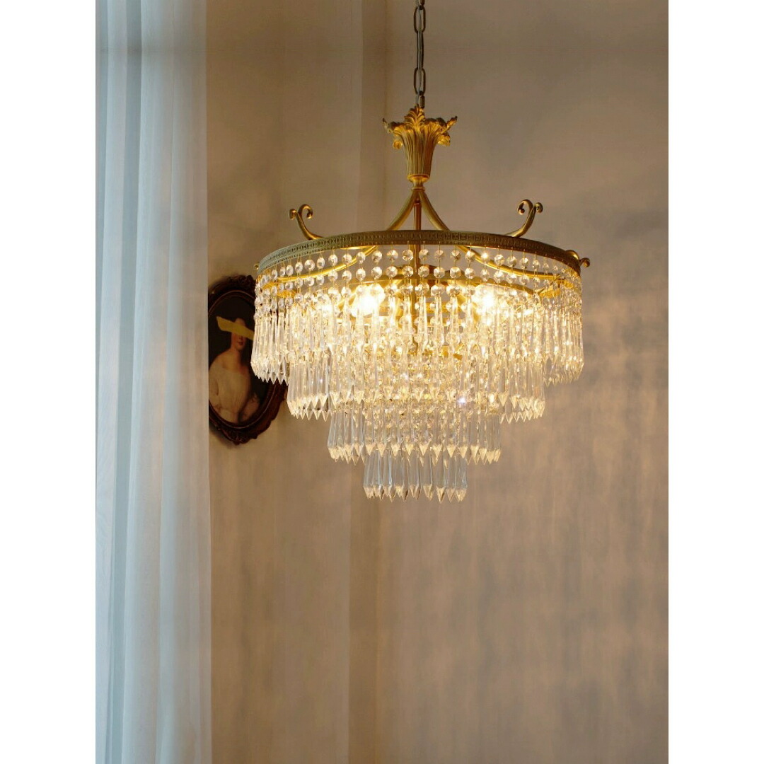 楽天市場】A036930水晶シャンデリア ペンダントライト 天井照明