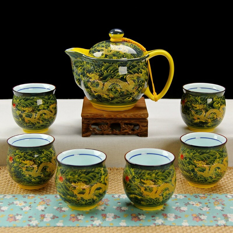 楽天市場】A044167茶器セット お茶 中国茶道具 陶器 急須 湯呑み