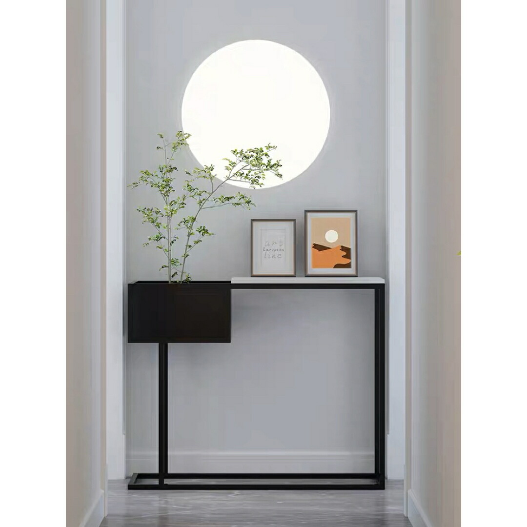 楽天市場】A020457高級サイドテーブル 人造大理石コンソールテーブル