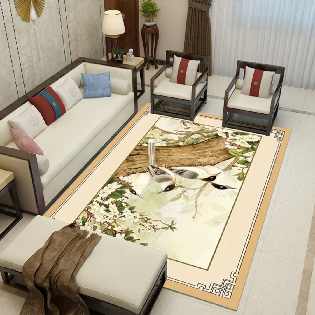 A032138ラグカーペット ラグマット 160x230cm ホットカーペット対応 玄関マット｜リタハウス　店