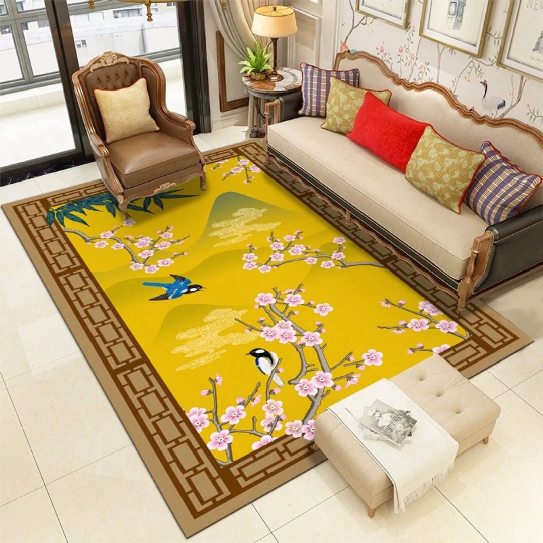 A032142ラグカーペット ラグマット 160x230cm ホットカーペット対応 玄関マット|リタハウス 店